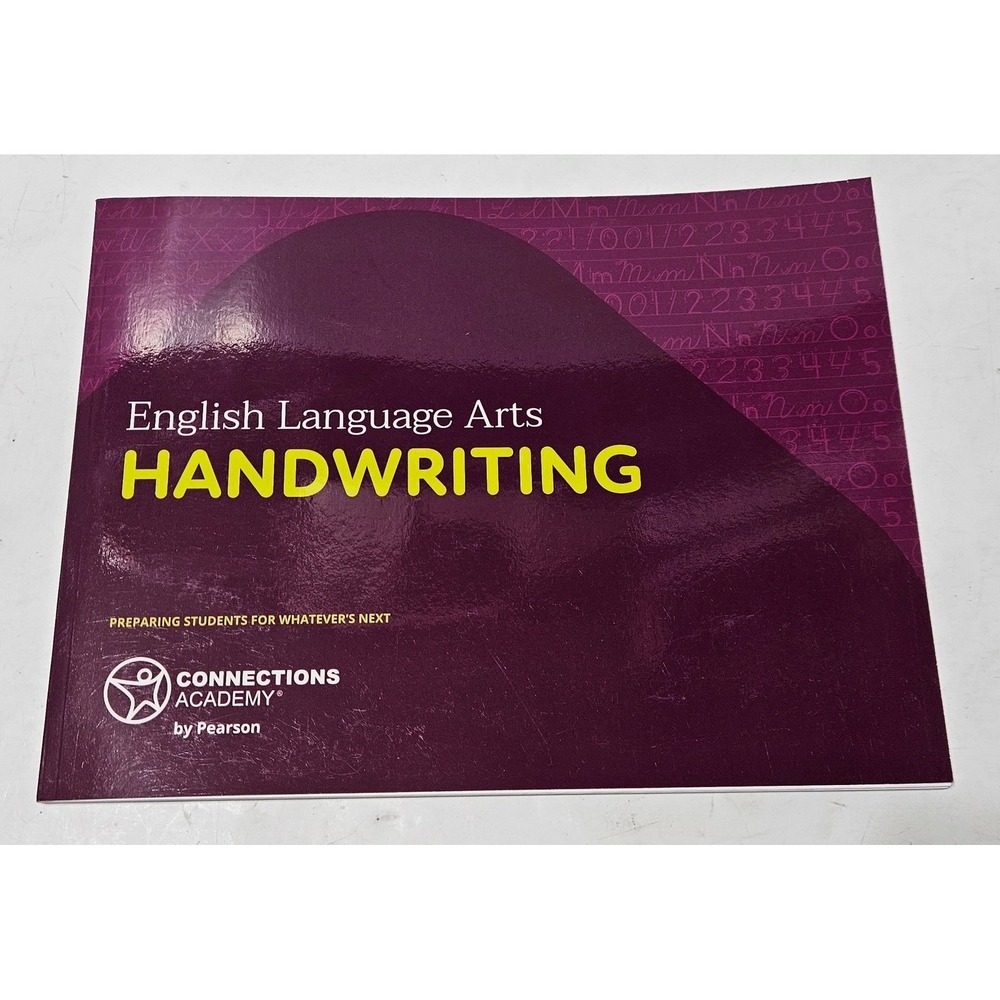 Connections Academy English Language Arts Handwriting Practice Workbook